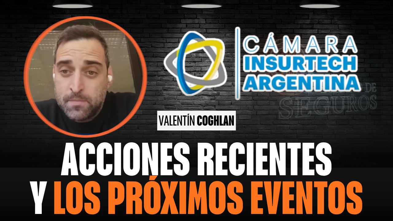 Conversamos con Valentín Coghlan, vicepresidente de la Cámara Insurtech Argentina y CEO de Sens, para que nos cuenta de las acciones recientes que ha llevado adelante esta Cámara, los principales temas en los que están trabajando y más.